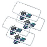 Oracle GMC Sierra 07-13 Halo Kit (New Square Ring Design) - ColorSHIFT w/o Controller thumbnail 1