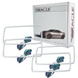 Oracle GMC Sierra 07-13 Halo Kit (New Square Ring Design) - ColorSHIFT w/o Controller thumbnail 4