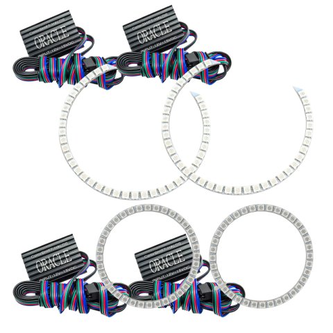 Oracle BMW 3 Series 06-11 LED Halo Kit - Non-Projector - ColorSHIFT w/o Controller thumbnail 3