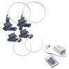 Oracle Dodge Durango 11-13 Halo Kit - ColorSHIFT w/ Simple Controller thumbnail 7