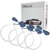 Oracle GMC Sierra 07-13 Halo Kit (Round Ring Design) - ColorSHIFT w/o Controller thumbnail 2