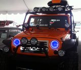 Oracle Jeep Wrangler 07-17 Halo Kit - ColorSHIFT w/ 2.0 Controller thumbnail 8