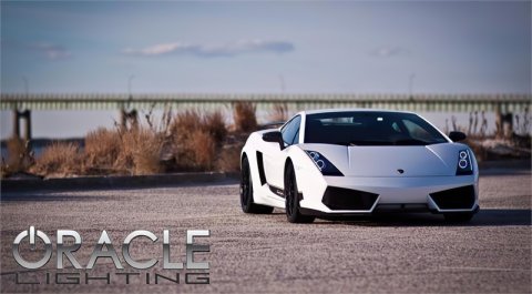 Oracle Lamborghini Gallardo 04-12 Halo Kit - ColorSHIFT w/ BC1 Controller thumbnail 6