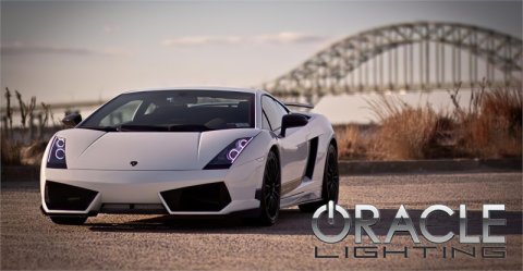 Oracle Lamborghini Gallardo 04-12 Halo Kit - ColorSHIFT w/ BC1 Controller thumbnail 7