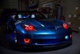 Oracle Chevrolet Corvette C6 05-13 Halo Kit - ColorSHIFT w/ BC1 Controller thumbnail 7