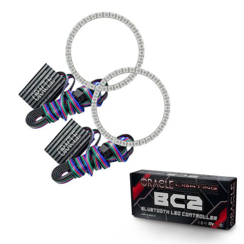 Oracle Ferrari F430 02-09 Halo Kit - ColorSHIFT w/ BC1 Controller thumbnail 3
