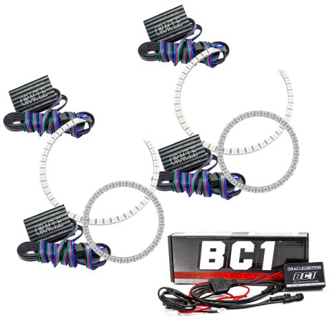 Oracle Hyundai Genesis 09-10 Halo Kit - ColorSHIFT w/ BC1 Controller thumbnail 2