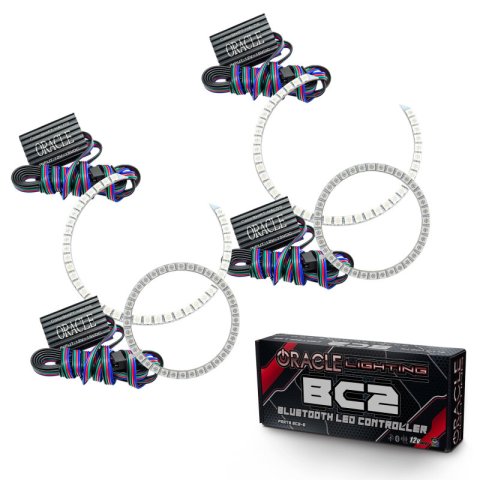 Oracle Hyundai Genesis 09-10 Halo Kit - ColorSHIFT w/ BC1 Controller thumbnail 3