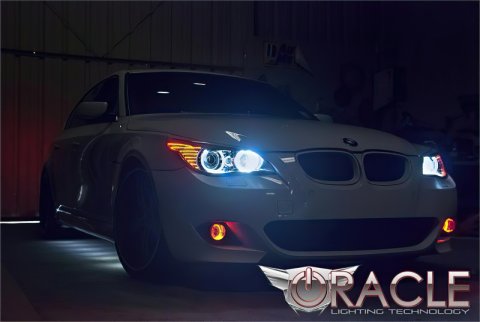 Oracle BMW 5 Series 03-10 Halo Kit - ColorSHIFT w/ BC1 Controller thumbnail 5