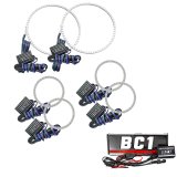 Oracle Nissan Frontier 01-04 Halo Kit - Triple - ColorSHIFT w/ BC1 Controller thumbnail 2