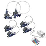 Oracle Nissan Frontier 01-04 Halo Kit - Triple - ColorSHIFT w/ Simple Controller thumbnail 1