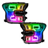 Oracle Ford F-150 15-17 Projector Headlight Halo Kit - ColorSHIFT w/ 2.0 Controller thumbnail 8