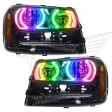 Oracle Chevrolet Trail Blazer 02-09 Halo Kit - ColorSHIFT w/o Controller thumbnail 7