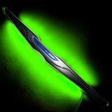 Oracle Chrysler Illuminated LED Sleek Wing - Dual Intensity - Green thumbnail 1