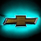 Oracle 14-15 Chevrolet Camaro Illuminated Bowtie - Aqua thumbnail 2