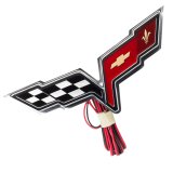 Oracle Chevrolet Corvette C6 Illuminated Emblem - Dual Intensity - UV/Purple thumbnail 3