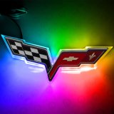 Oracle Chevrolet Corvette C6 Illuminated Emblem - ColorSHIFT thumbnail 1