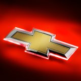 Oracle 16-19 Chevrolet Camaro Illuminated Bowtie - Red thumbnail 1