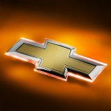 Oracle 16-19 Chevrolet Camaro Illuminated Bowtie - Amber thumbnail 1