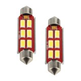 Oracle 44MM 6 LED 3-Chip Festoon Bulbs (Pair) - Cool White thumbnail 8