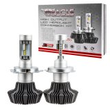 Oracle H4 4000 Lumen LED Headlight Bulbs (Pair) - 6000K thumbnail 1