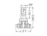 Oracle H8 4000 Lumen LED Headlight Bulbs (Pair) - 6000K thumbnail 8