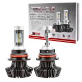 Oracle 9007 4000 Lumen LED Headlight Bulbs (Pair) - 6000K thumbnail 1
