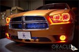 Oracle Dodge Charger 11-12 LED Fog Halo Kit - White thumbnail 6