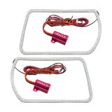 Oracle Dodge Ram Sport 09-15 LED Fog Halo Kit - White thumbnail 2