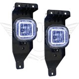 Oracle Ford F-250/350 05-07 LED Fog Halo Kit - White thumbnail 6