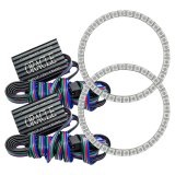 Oracle Ford Explorer Sport Trac 08 LED Fog Halo Kit - ColorSHIFT thumbnail 1