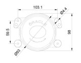 Oracle Jeep Wrangler JK/JL/JT High Performance W LED Fog Lights - Red thumbnail 9