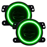Oracle Jeep Wrangler JK/JL/JT High Performance W LED Fog Lights - Green thumbnail 1