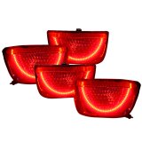 Oracle 10-13 Chevrolet Camaro LED Afterburner Tail Light Halo Kit - Red thumbnail 4