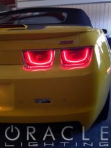 Oracle Chevy Camaro 10-13 Afterburner 2.0 Tail Light Halo Kit - Red thumbnail 3