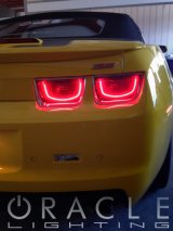Oracle Chevy Camaro 10-13 Afterburner 2.0 Tail Light Halo Kit - Red thumbnail 7