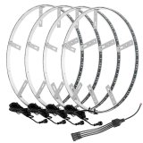 Oracle LED Illuminated Wheel Rings - Aqua thumbnail 4