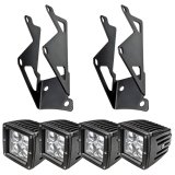 Oracle Jeep JK Dual Mounting Pillar Brackets/Lights Combo thumbnail 1