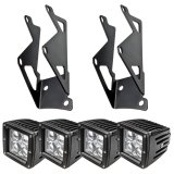 Oracle Jeep JK Dual Mounting Pillar Brackets/Lights Combo thumbnail 2