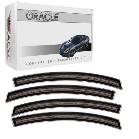 Oracle Chevrolet Corvette C7 Concept Sidemarker Set - Tinted - No Paint thumbnail 4