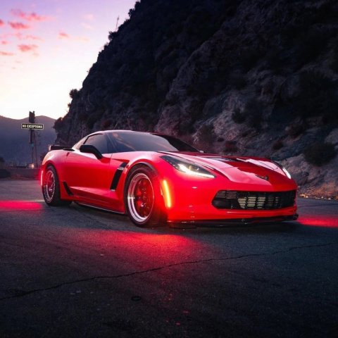 Oracle Chevrolet Corvette C7 Concept Sidemarker Set - Tinted - No Paint thumbnail 8