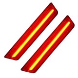 Oracle 11-14 Dodge Charger Concept Sidemarker Set (Rear Only) - Clear - No Paint thumbnail 4