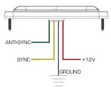 Oracle 4 LED Slim Strobe - Red thumbnail 7