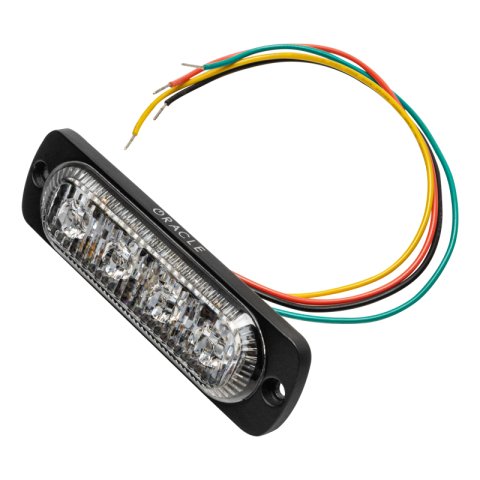 Oracle 4 LED Slim Strobe - Amber thumbnail 1