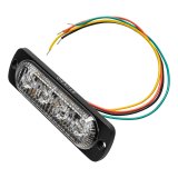 Oracle 4 LED Dual Color Slim Strobe - Amber/White thumbnail 1