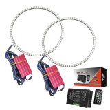 Oracle Jeep Wrangler JL/Gladiator JT LED Surface Mount Headlight Halo Kit ColorSHIFT 2 thumbnail 6