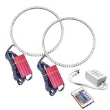 Oracle Jeep Wrangler JL/JT LED Surface Mount Headlight Halo Kit - w/ Simple Controller thumbnail 4
