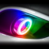 Oracle Chevy Suburban 07-14 LED Waterproof Fog Halo Kit - ColorSHIFT thumbnail 7