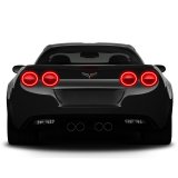 Oracle Chevy Corvette C6 05-13 LED Waterproof Afterburner Kit - Red thumbnail 3