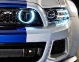 Oracle Ford Mustang 10-13 WP LED Fog Halo Kit (Grille Style) - White thumbnail 6